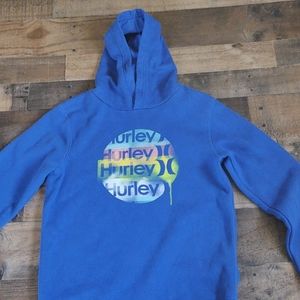 Hurley Blue Hoodie sweatshirt sz XL Youth